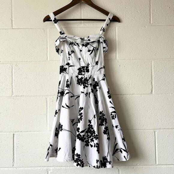 Grace Karin Dresses & Skirts - Vintage Grace Karin Floral Fit And Flare Pin Up Mini Dress Women’s XS